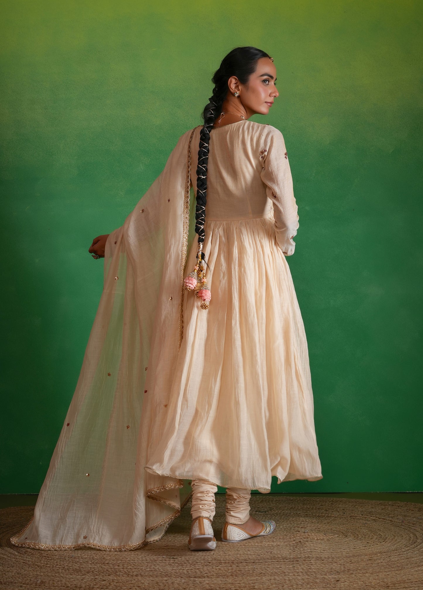Soft Beige Angrakha