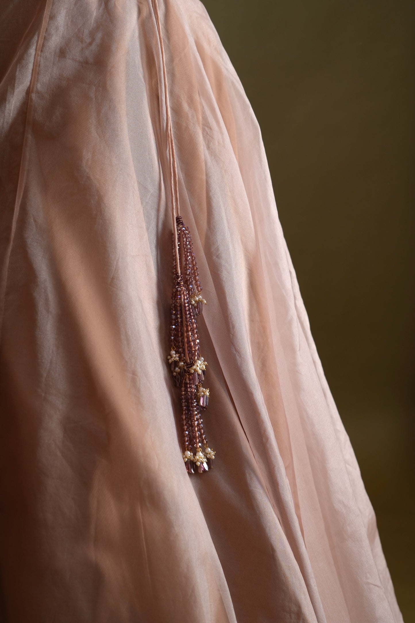 Blush Nude Lahenga Set