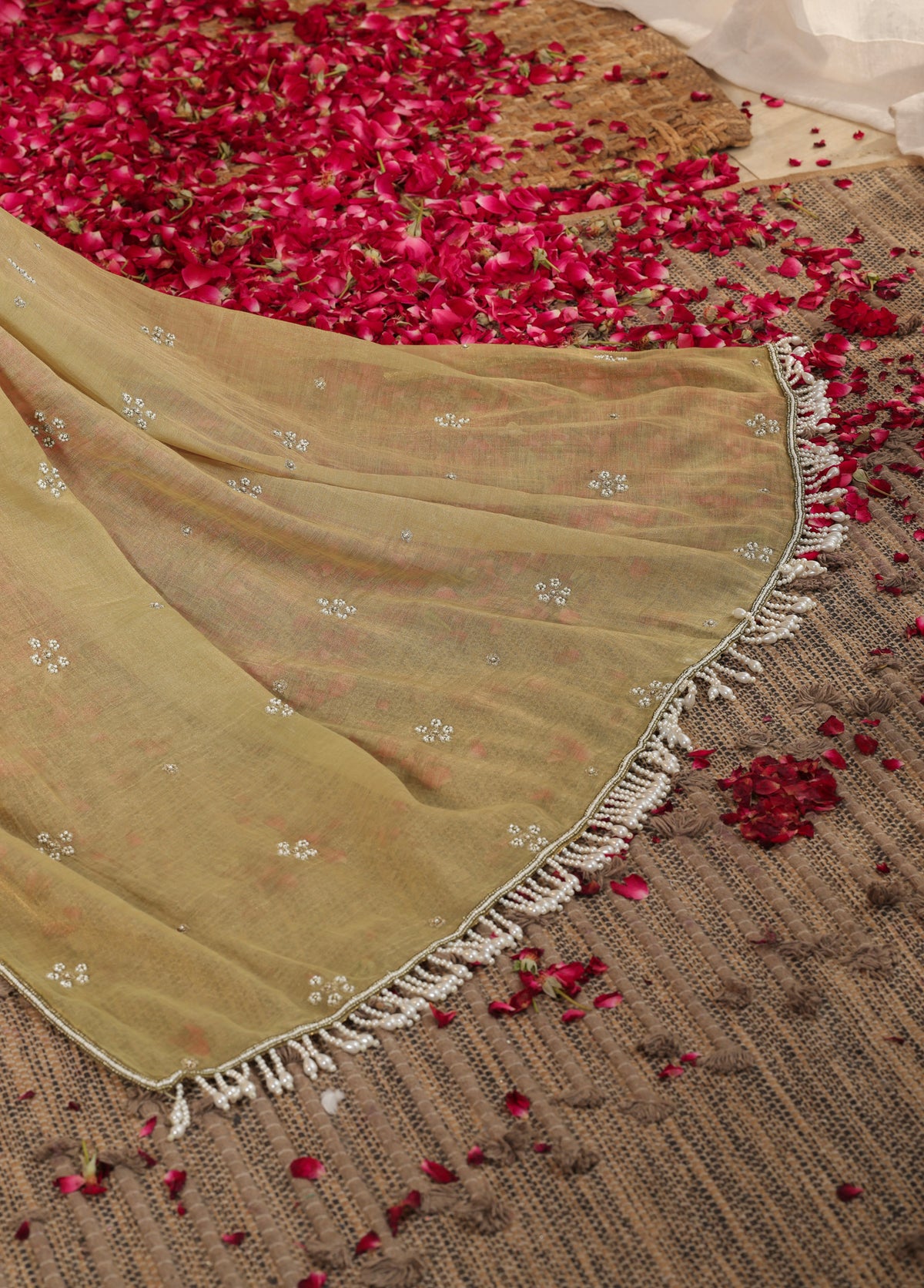 Sage Green Saree with Blouse