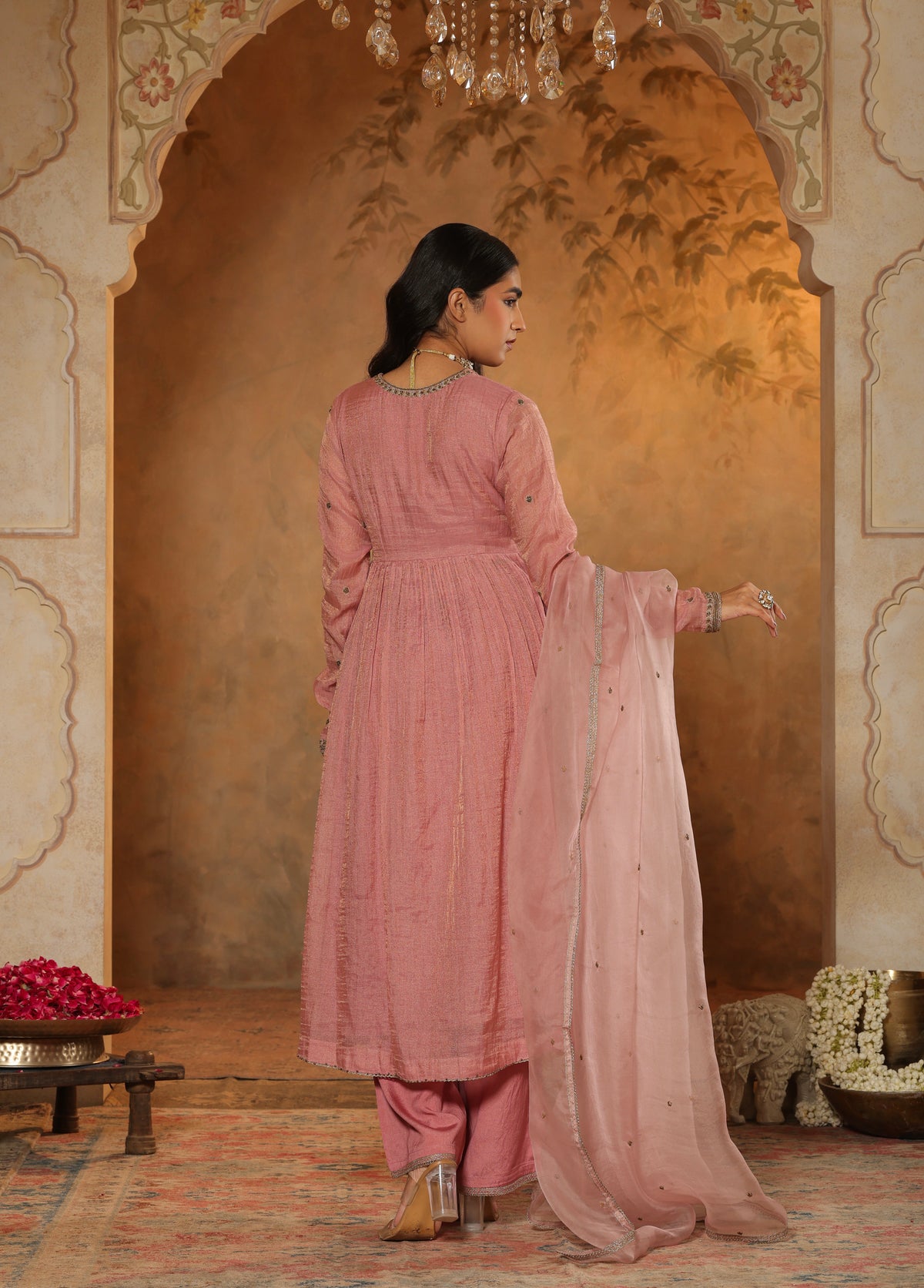Rose Pink Kurta Set