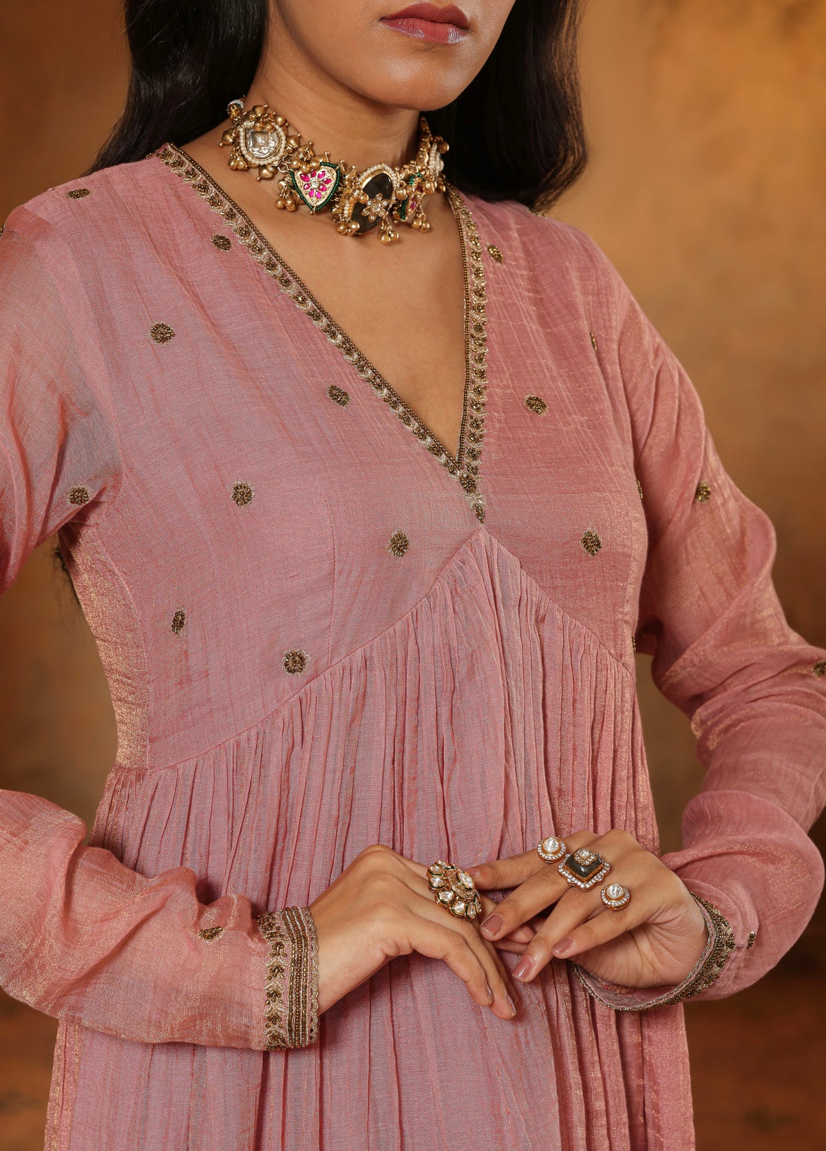 Rose Pink Kurta Set