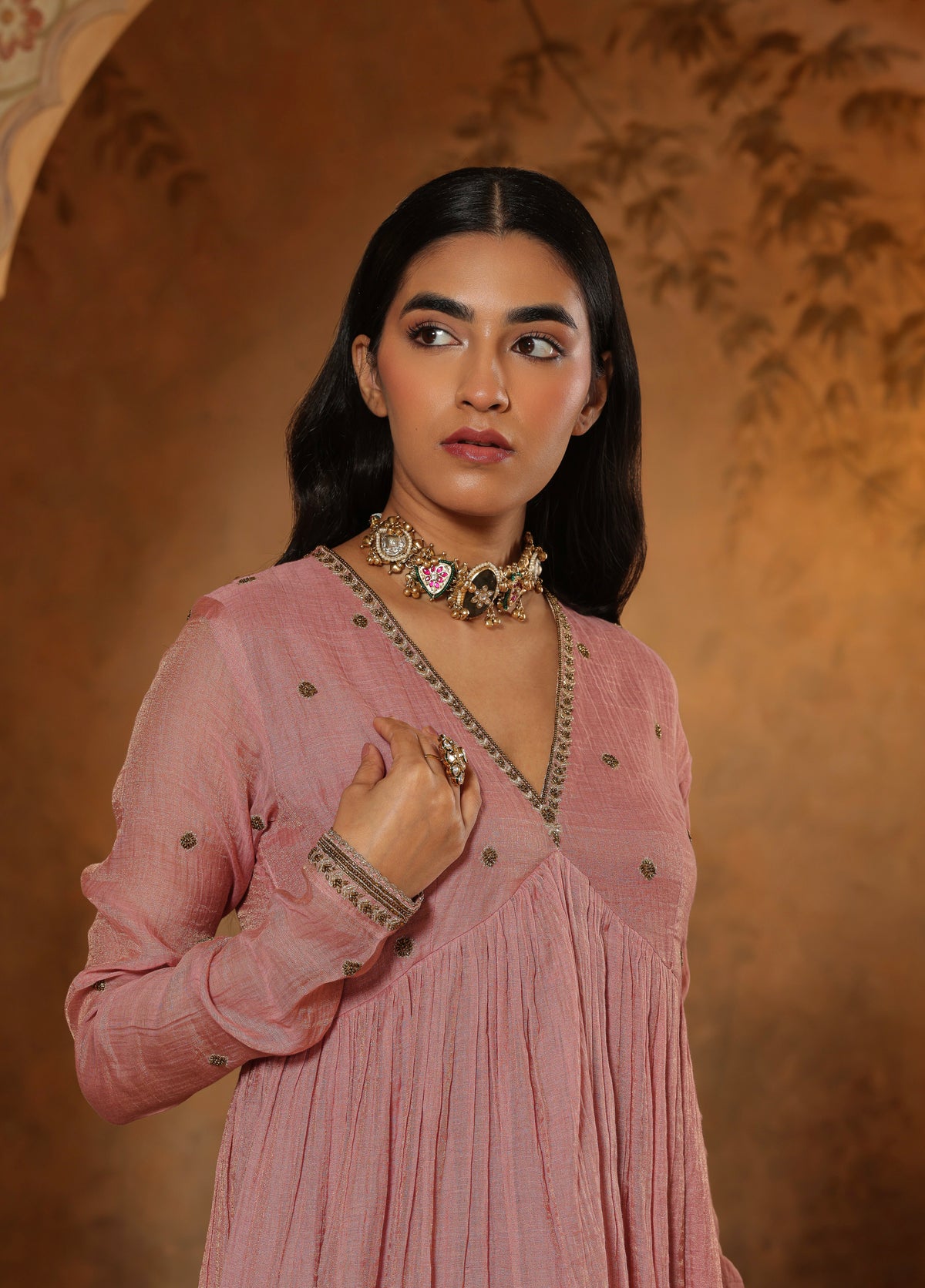 Rose Pink Kurta Set