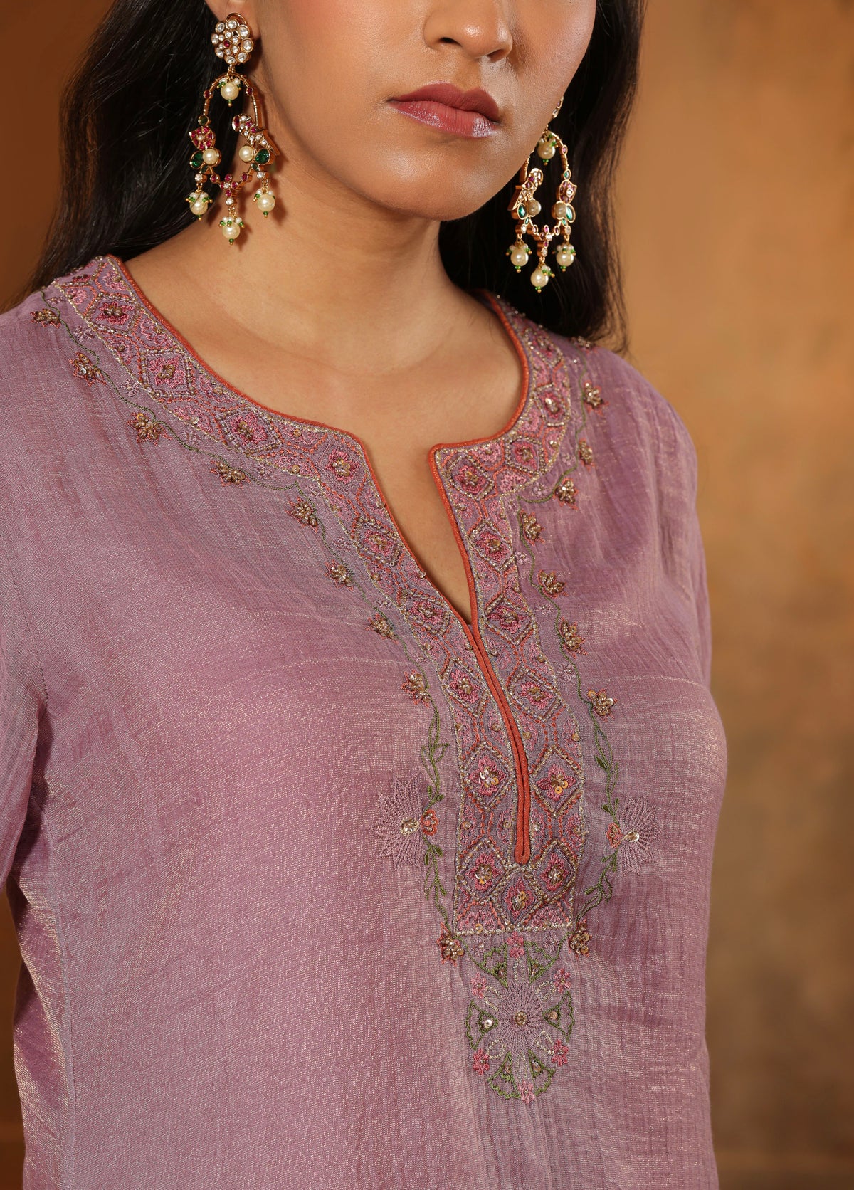 Lavender Dusk Kurta Set