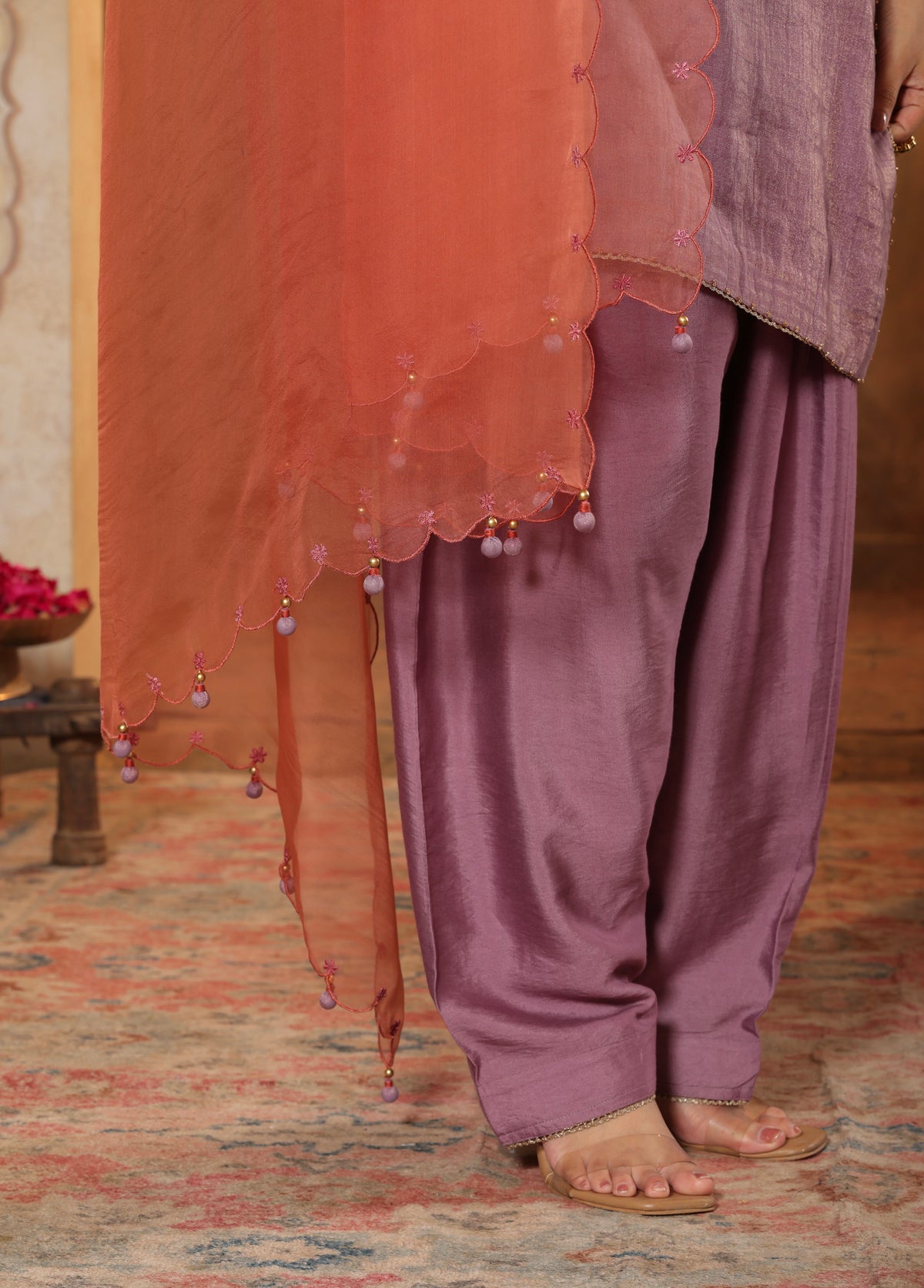 Lavender Dusk Kurta Set