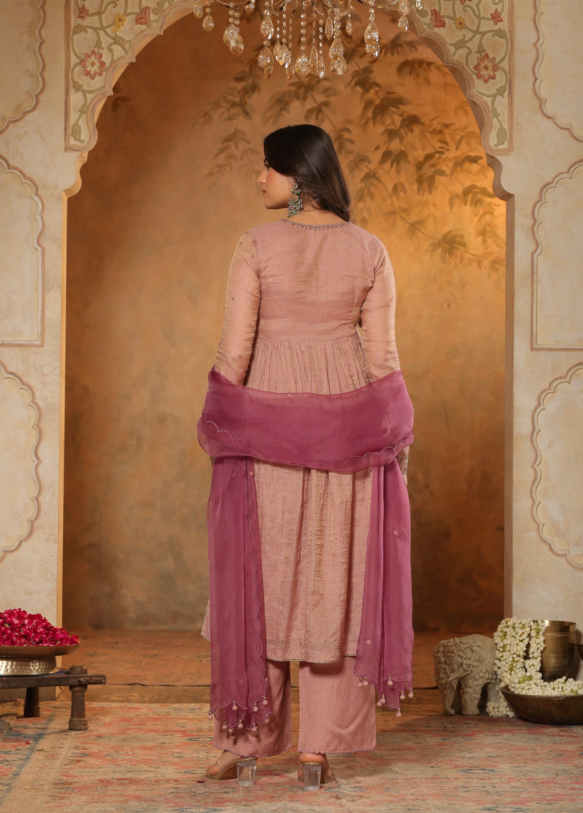 Dusty Mauve Kurta Set