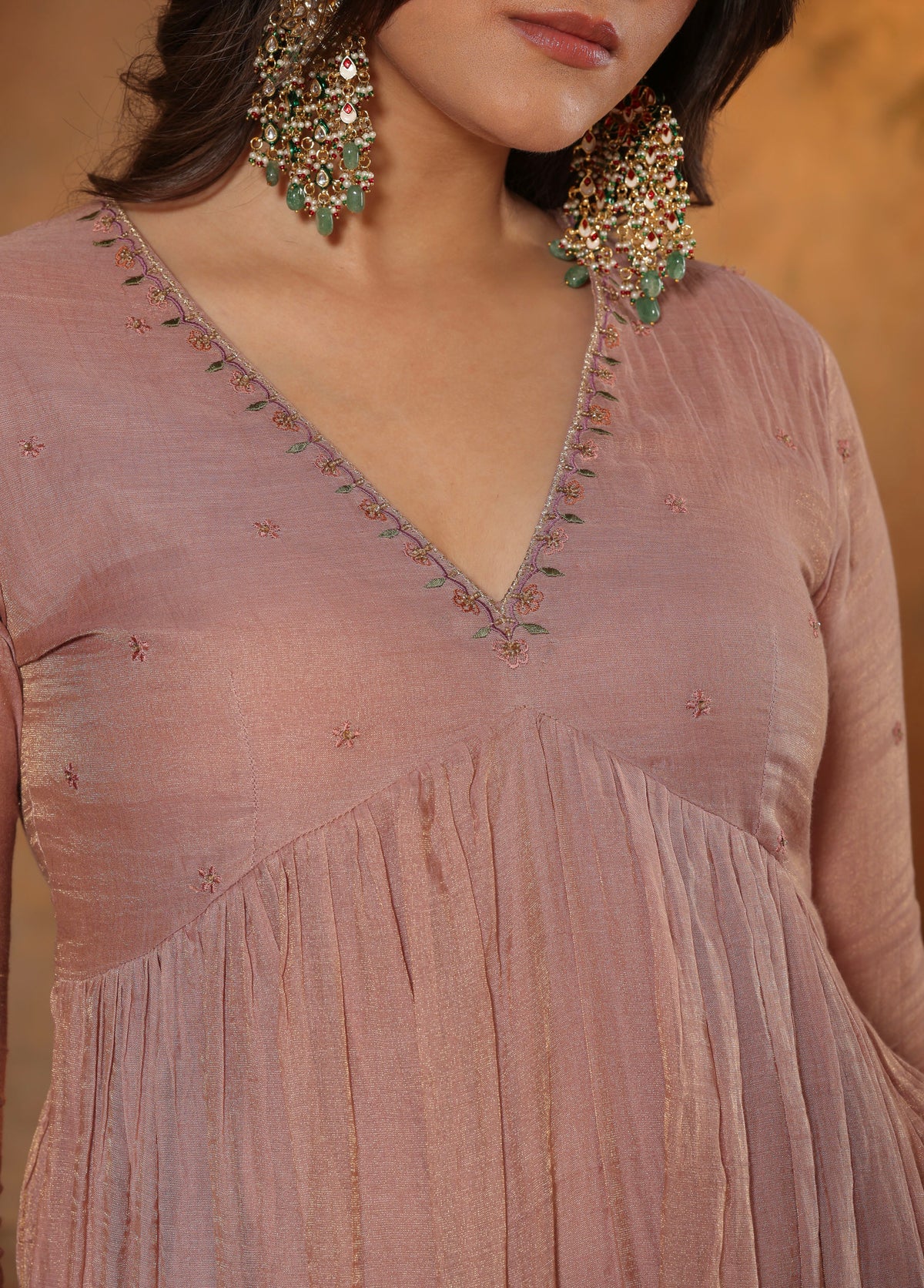Dusty Mauve Kurta Set