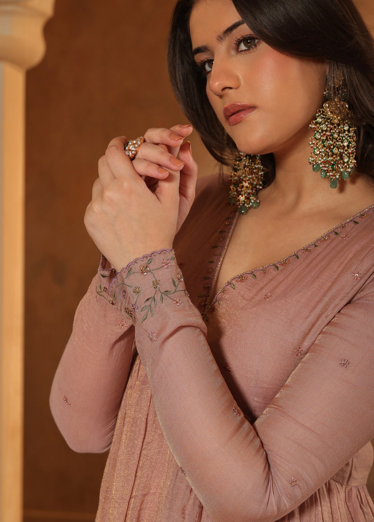 Dusty Mauve Kurta Set