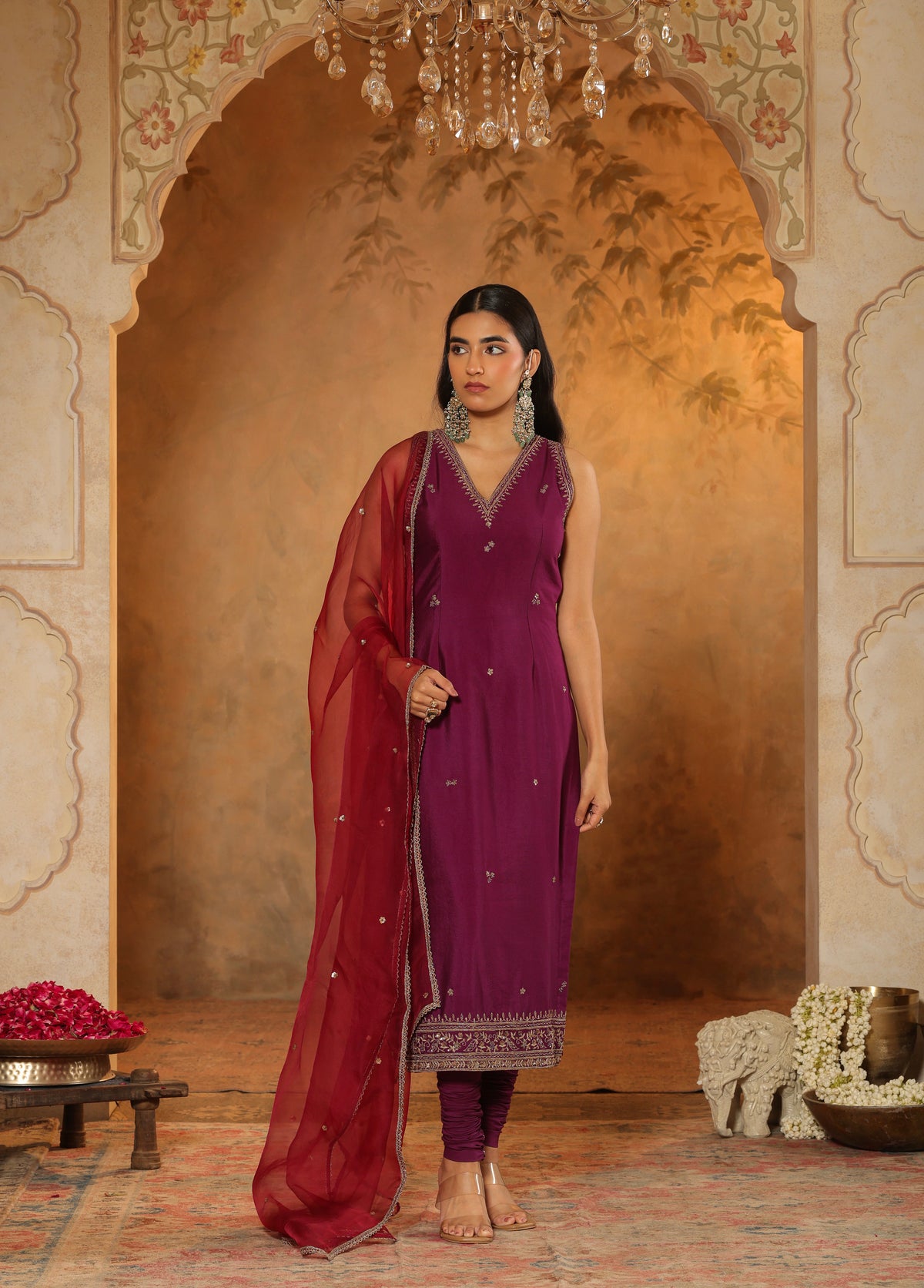 Mulberry Kurta Set