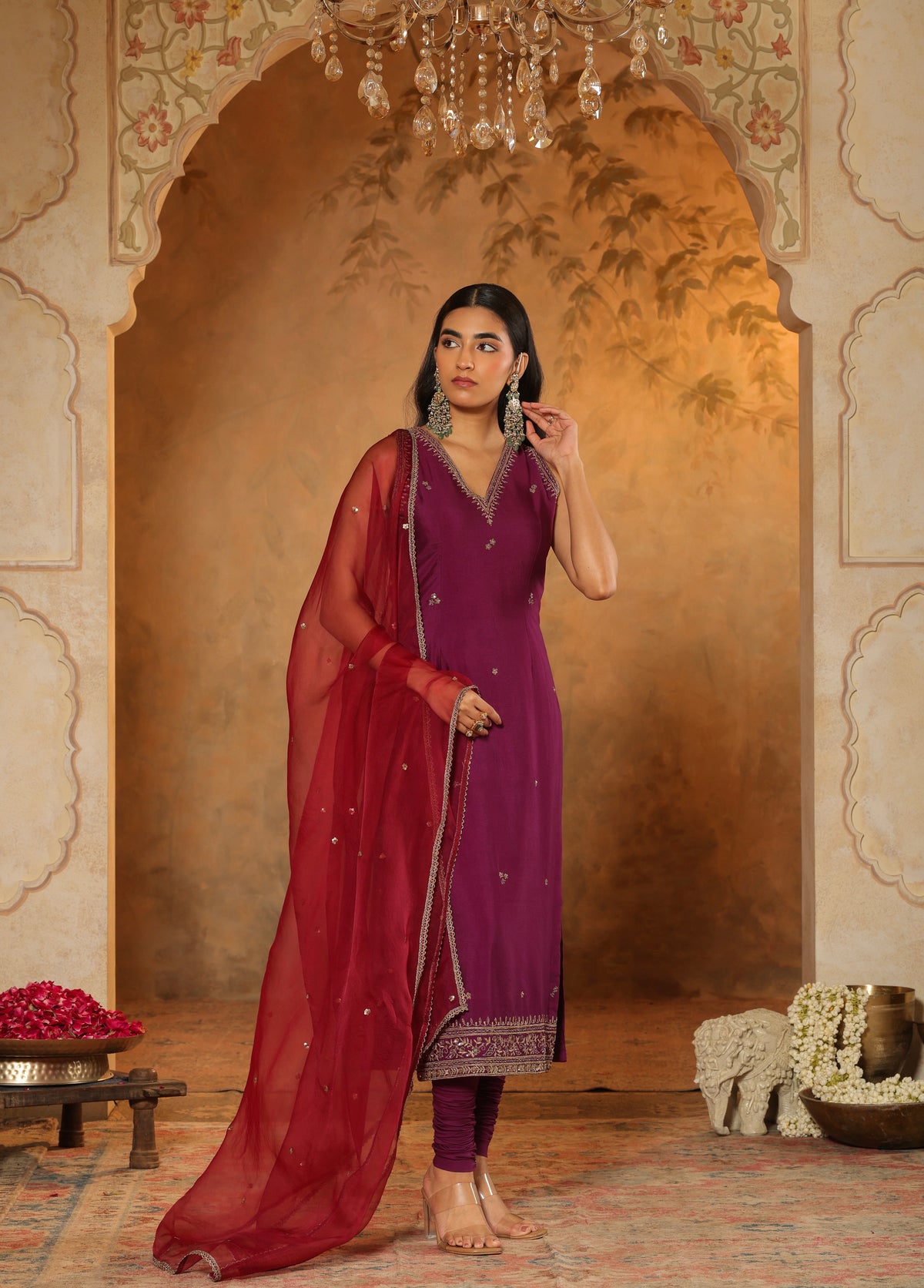 Mulberry Kurta Set