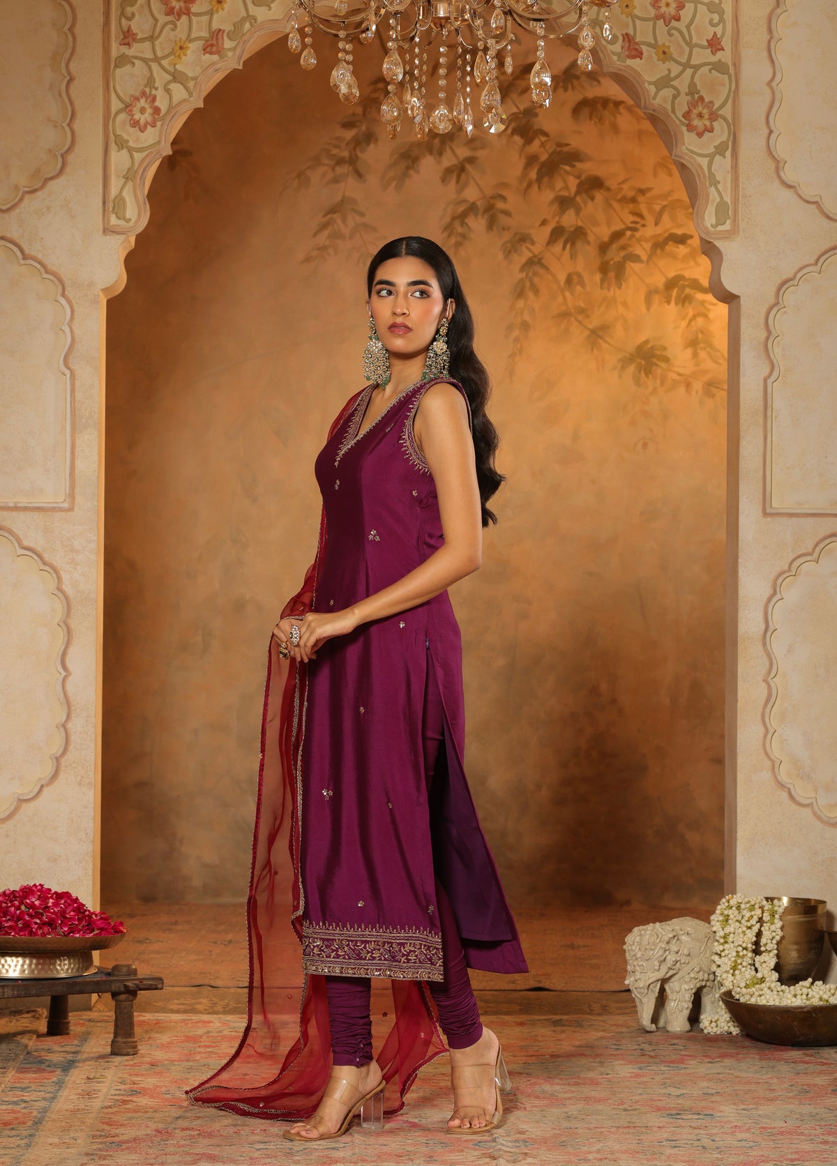 Mulberry Kurta Set