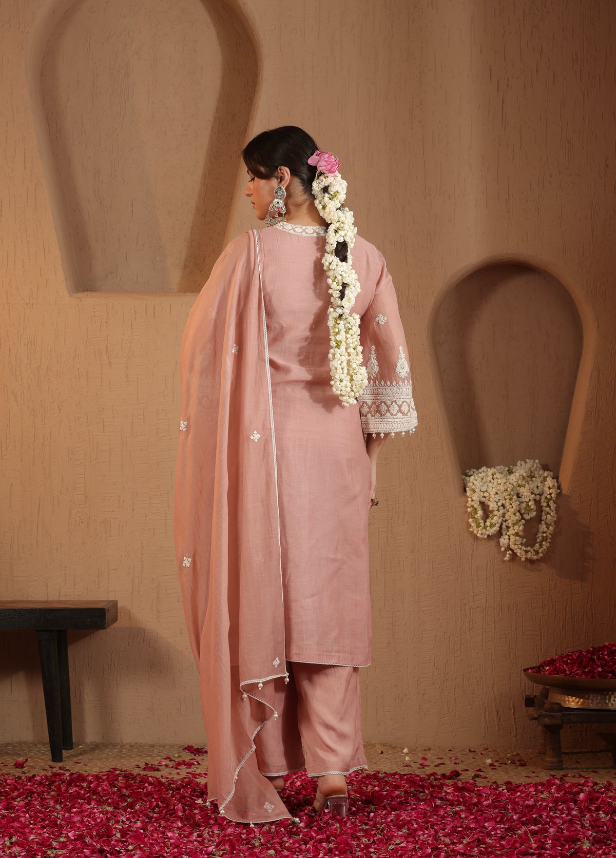 Dusty Pink Kurta Set