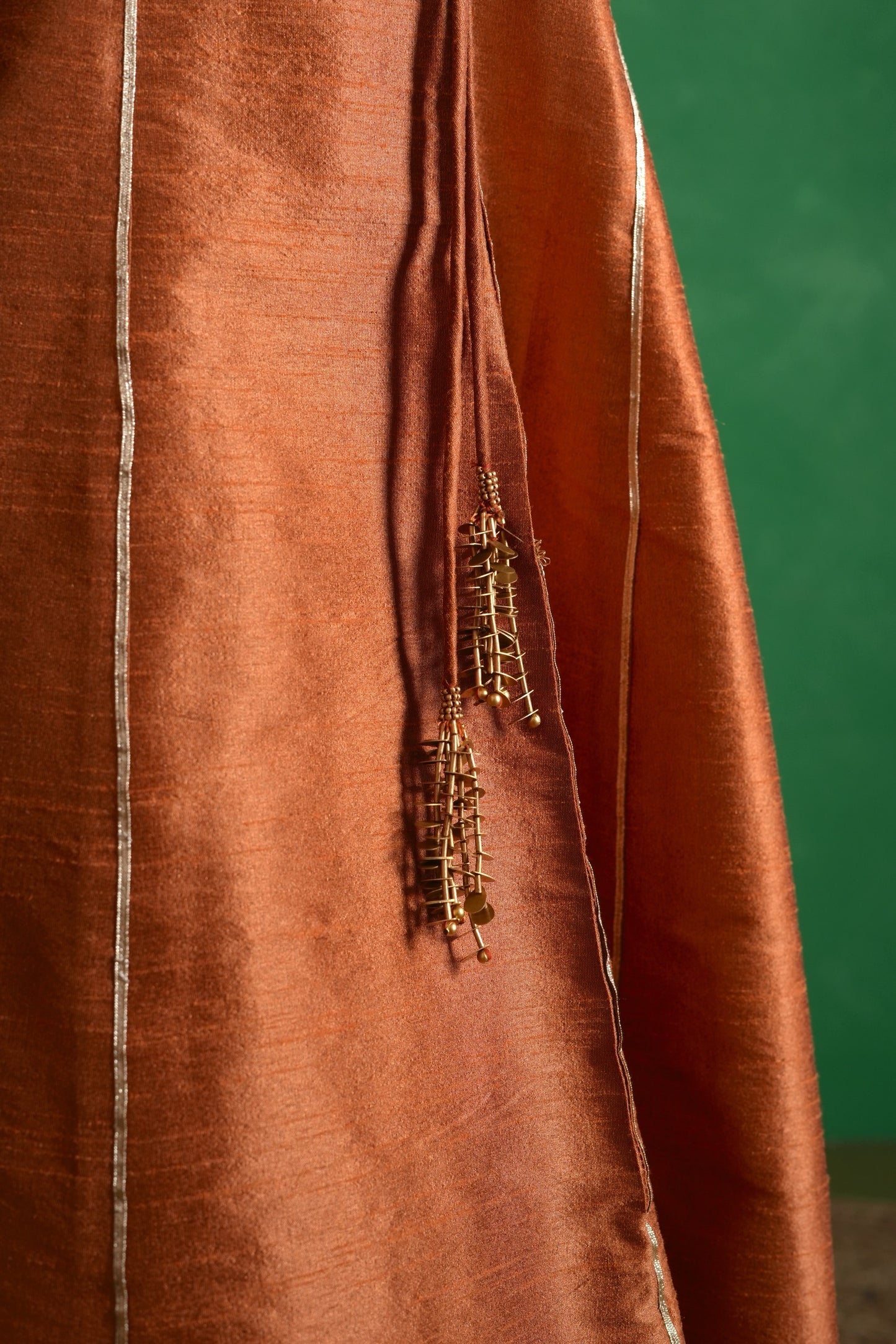 Copper Rust Sharara Set