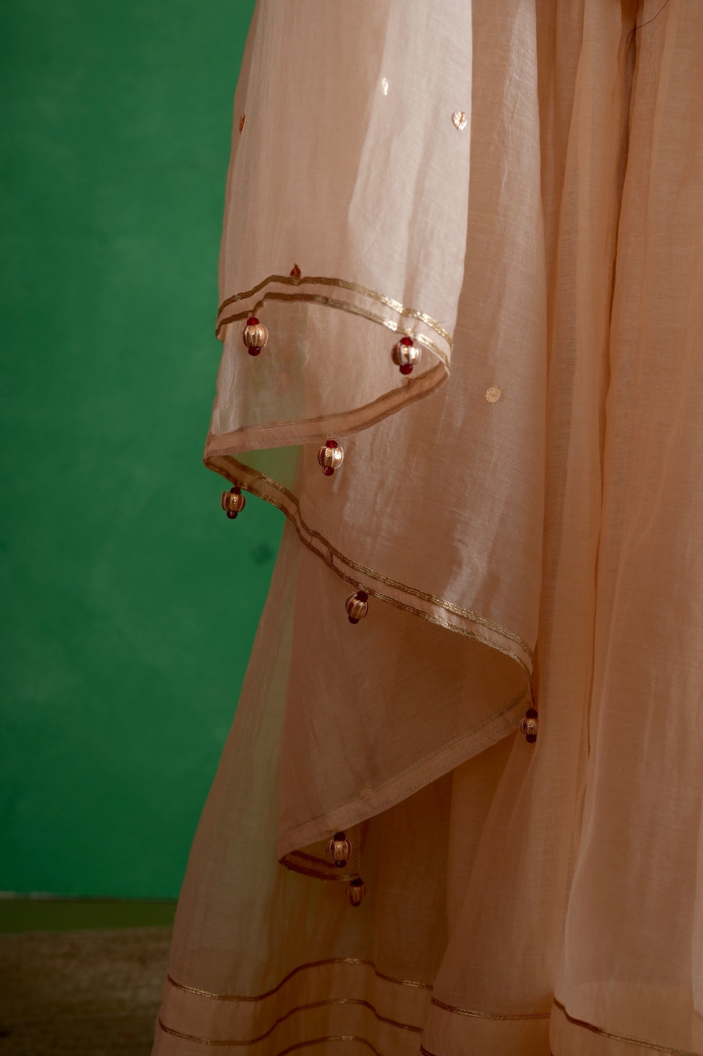 Soft Rose Gold Anarkali